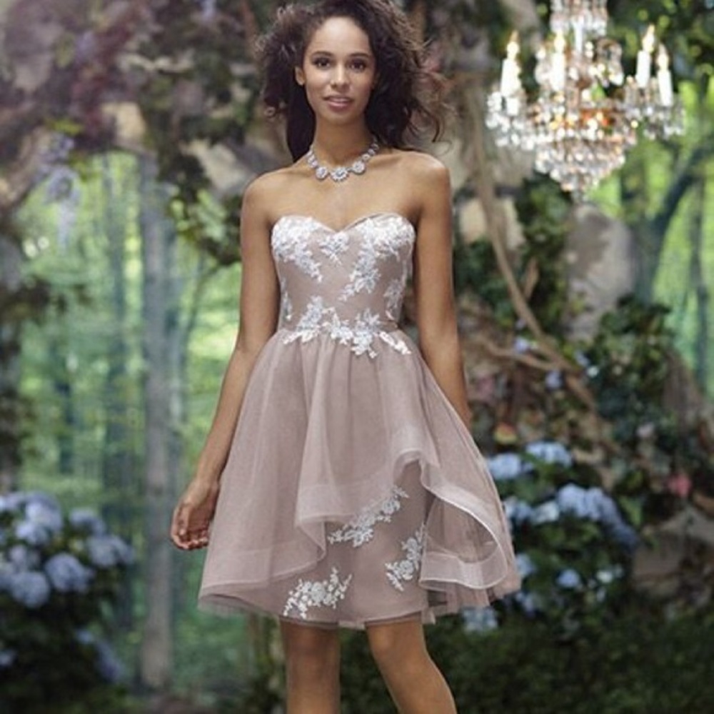 Pink tulle dress